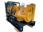 Preview: Caterpillar DE400GC Dieselgenerator mit 400 kVA Leistung, offenes Aggregat auf Stahlrahme